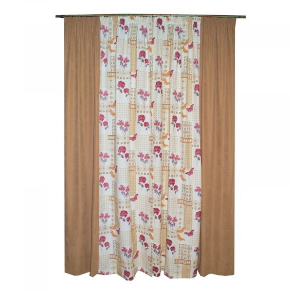 Set draperii Velaria fori grena, 2x135x260 cm [2]