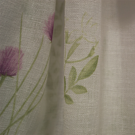 Perdea Velaria de bucatarie cu lavanda, 290x155 cm [5]