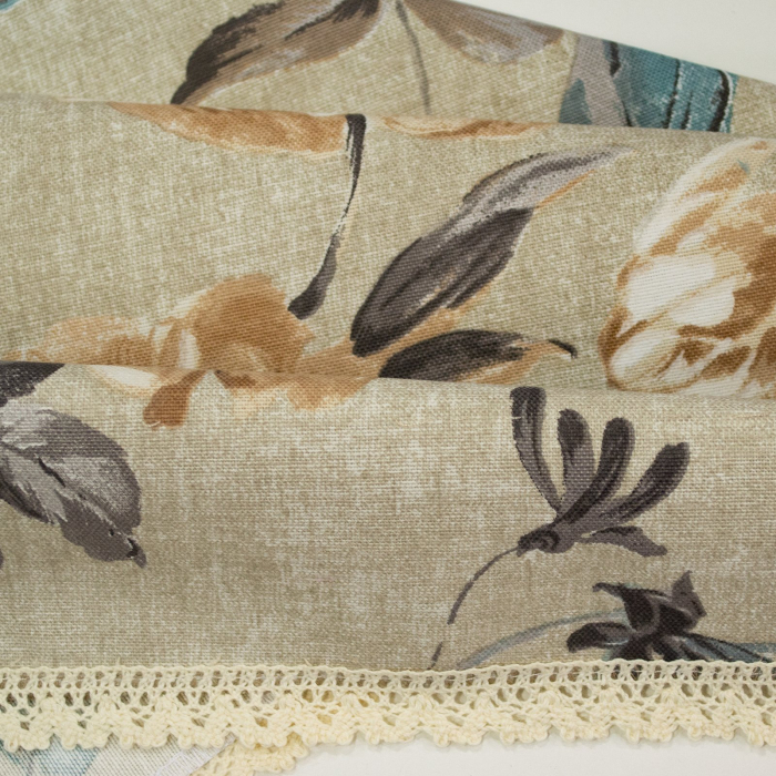 Napron Velaria floral turcoaz, 83/115 cm [2]