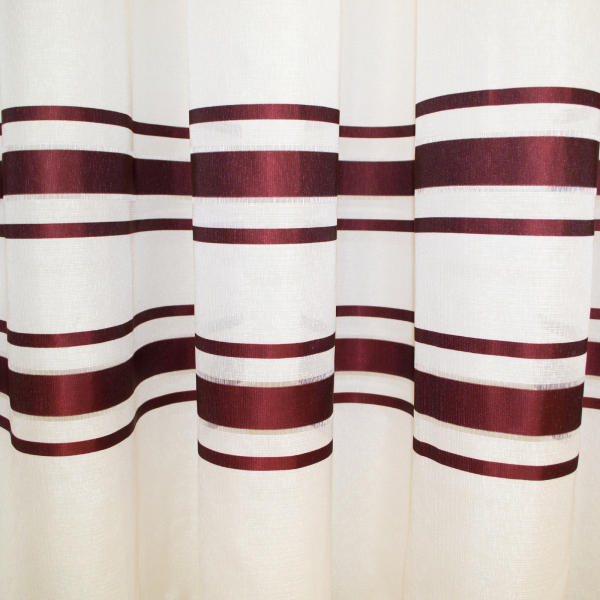 Perdea cristal satin grena, 490x 245 cm [2]