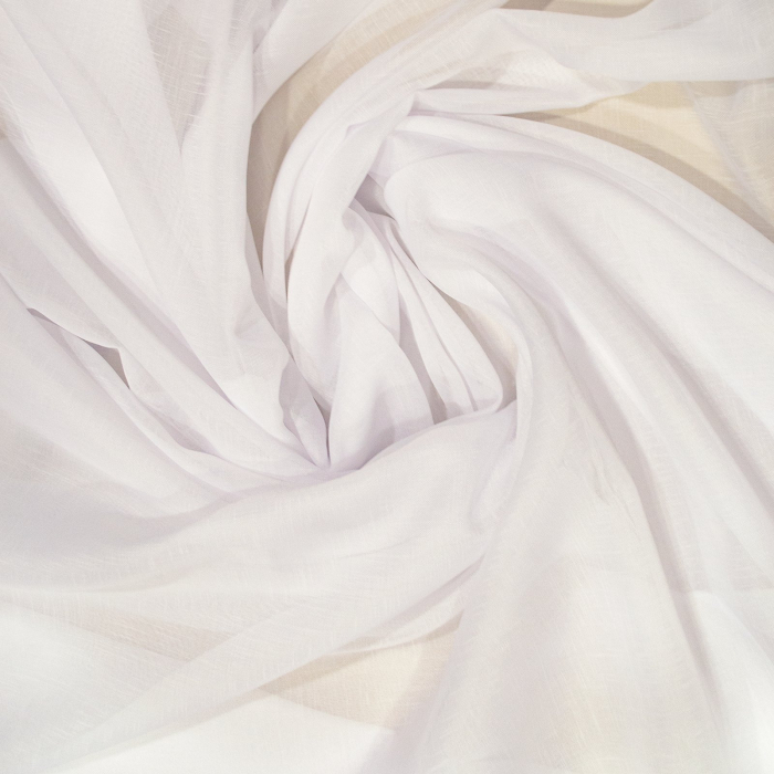 Perdea de bucatarie alba cu mov, 470x150 cm [4]
