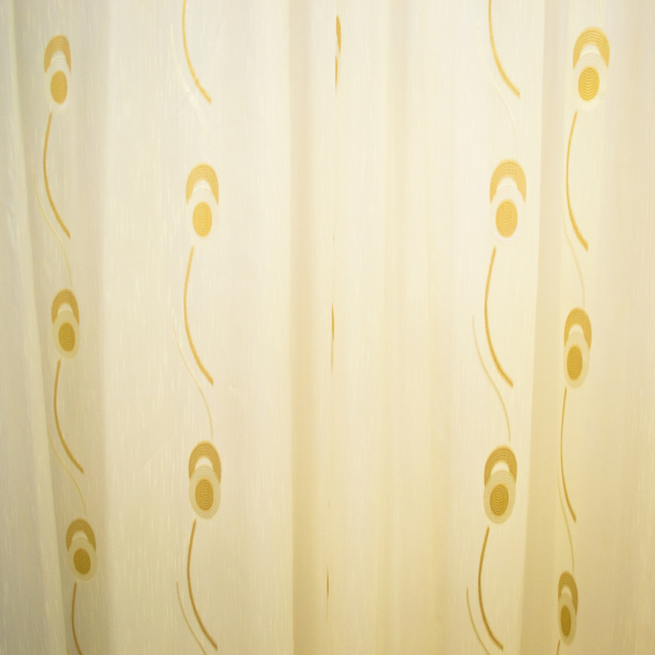 Perdea supersable cerc beige, 420x245 cm [2]