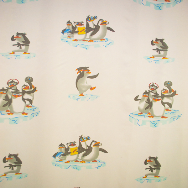 Perdea Velaria voal cu pinguini 170x245 cm [2]
