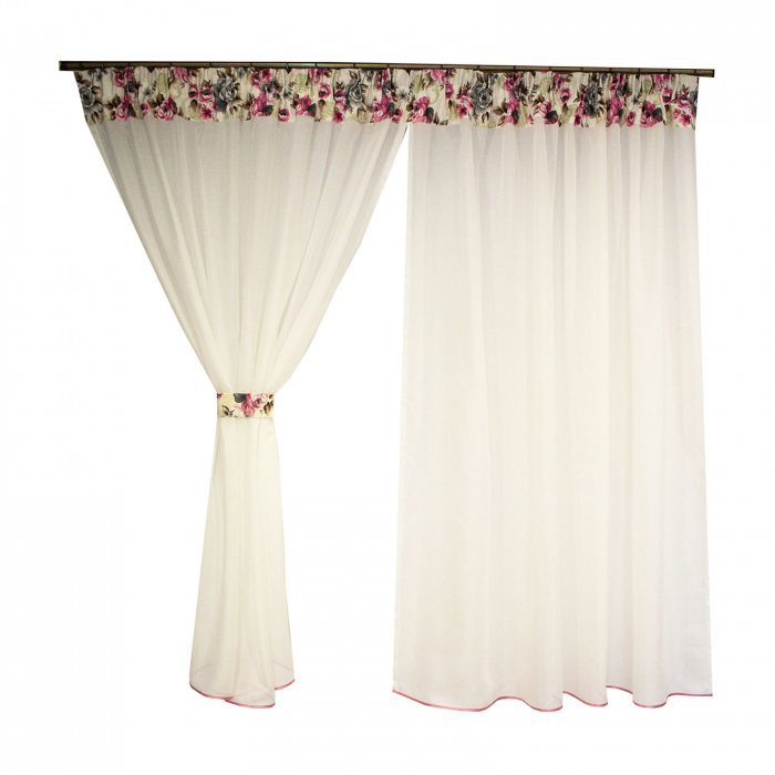 Perdea Velaria ivoire, 310 x 160 cm [4]