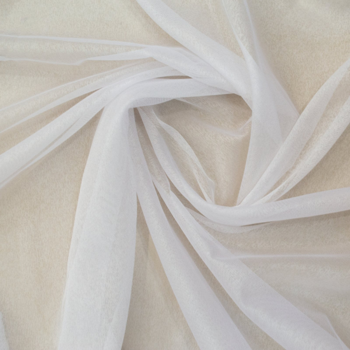 Perdea Velaria alba cu flori turcoaz, 390x155 cm [3]