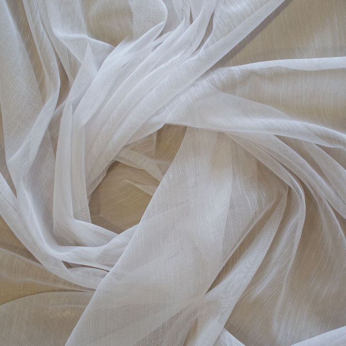 Perdea Velaria alba transparenta, 390x225 cm [2]