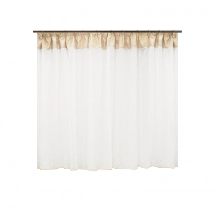 Perdea Velaria bamboo alb, 420x165 cm [2]