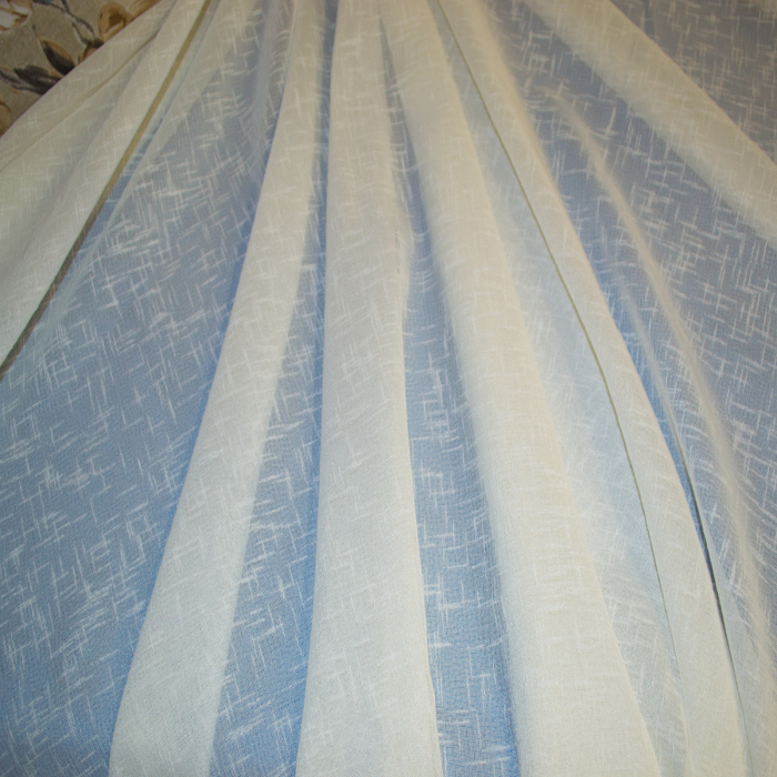 Perdea Velaria in gros texturat cu flori, 250x170 cm [4]