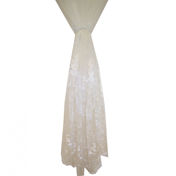 Perdea Velaria organza brodata, 250x245 cm [4]