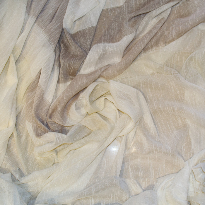 Perdea Velaria cu dungi maro, 400x245 cm [2]