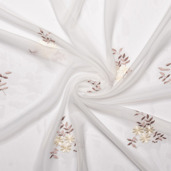Perdea Velaria cu flori roz, 210x245 cm [3]
