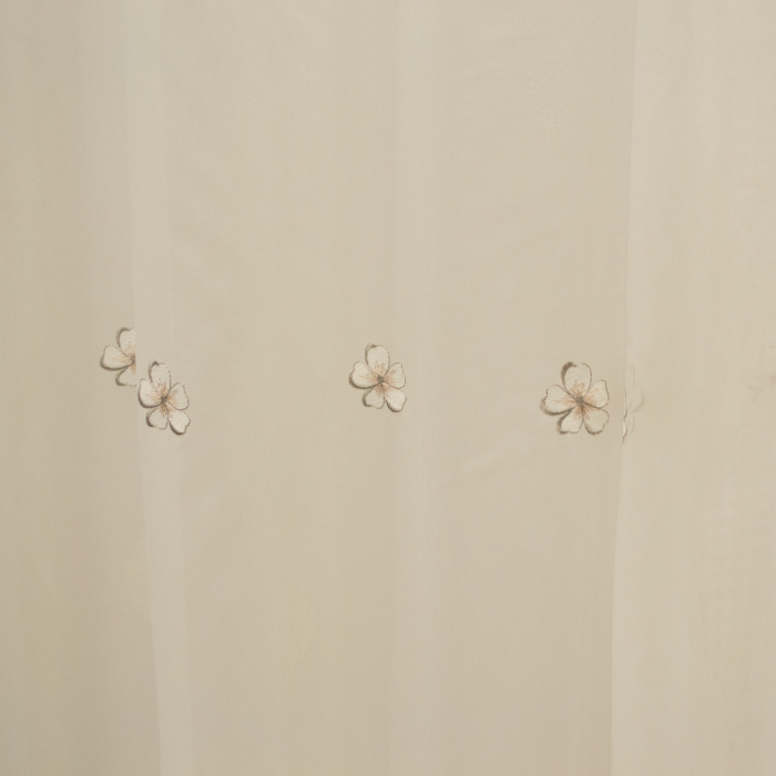Perdea Velaria cu flori roz si gri, 300x245 cm [4]