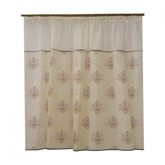 Perdea Velaria cu imprimeu pictat baroc, 230x155 cm [1]