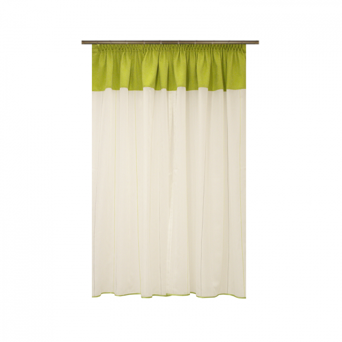 Perdea Velaria ivoire, 220x155 cm [2]