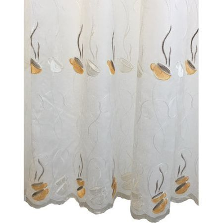 Perdea Velaria de bucatarie cu cesti, 150x200 cm [3]