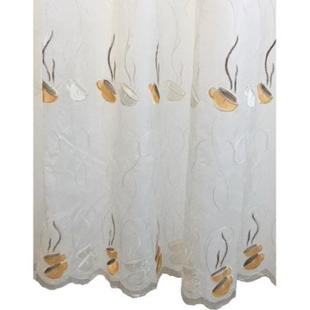 Perdea Velaria de bucatarie cu cesti, 160x200 cm [3]