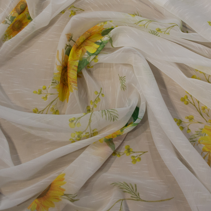 Perdea Velaria de bucatarie cu floarea soarelui [4]