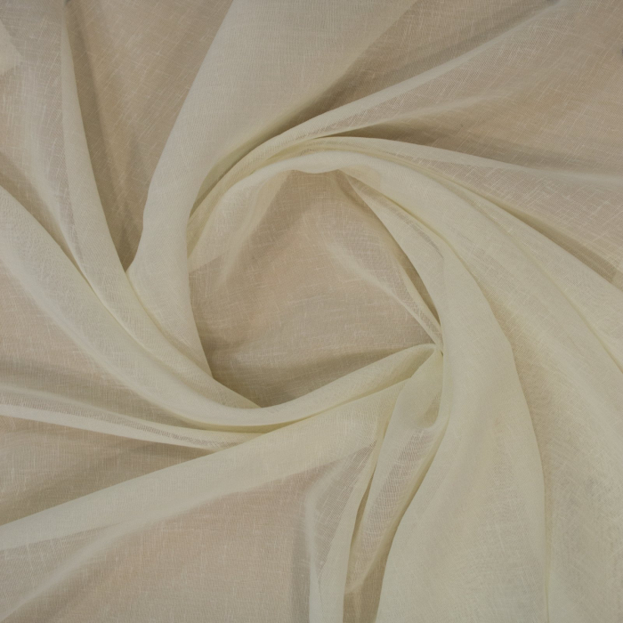 Perdea Velaria de bucatarie in ivoire cu verde brotacel, 170x165 cm [4]