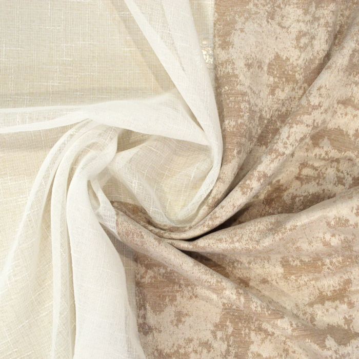 Perdea Velaria in hard ivoire, 180x175 cm [2]