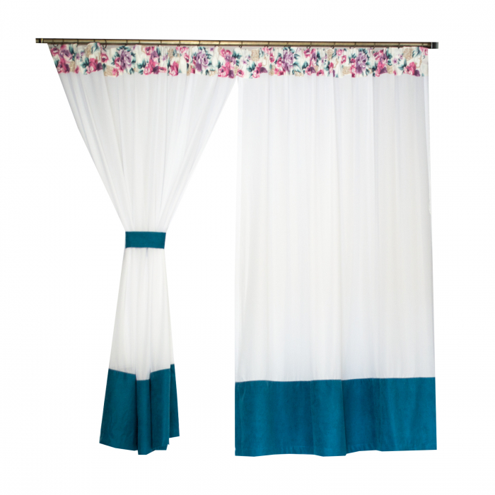 Perdea Velaria de bucatarie Carolina, 290x155 cm [2]