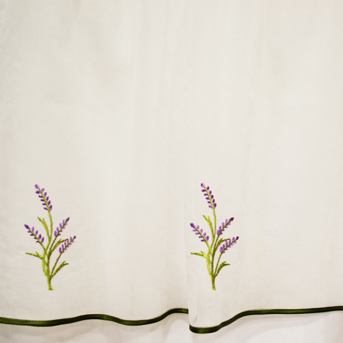 Perdeluta Velaria alba cu lavanda, 90x50 cm [3]