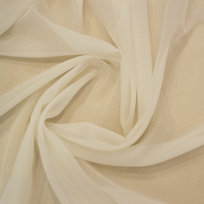 Perdea Velaria de bucatarie ivory cu flori, 260x155 cm [5]