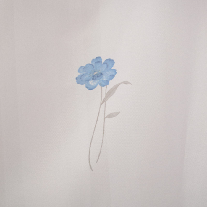 Perdea Velaria voal cu flori, 300x150 cm [2]