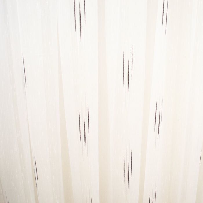 Perdea Velaria alba cu dungi negre, 300x255 cm [3]