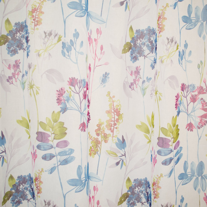 Perdea Velaria floral albastru, 140x215 cm [3]