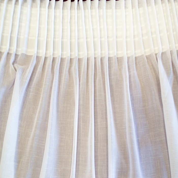 Perdea Velaria in sude heavy alb, 575x230 cm [3]