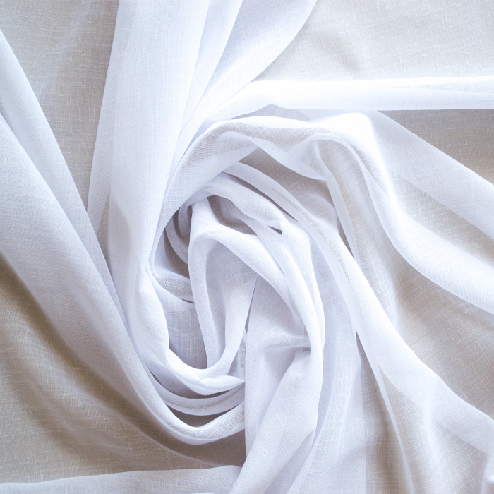 Perdea Velaria in alb cu imprimeu abstract, 375x185 cm [4]