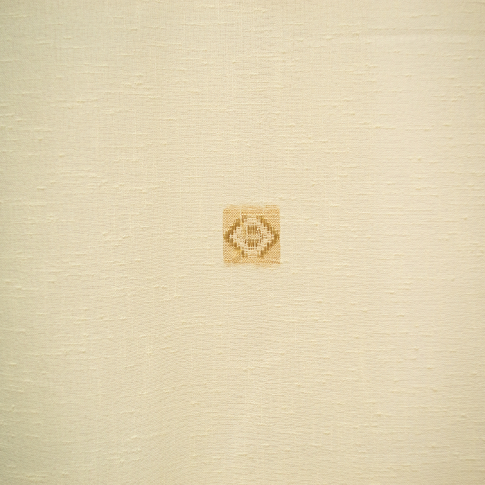 Perdea Velaria in patrat crem, 75x175 cm [2]