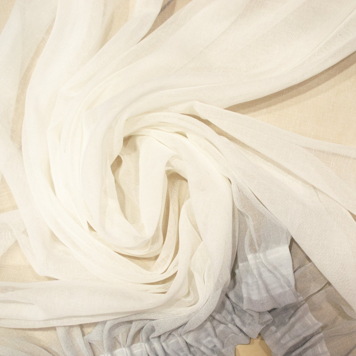 Perdea Velaria in alb cu fluturi, 340x170 cm [3]