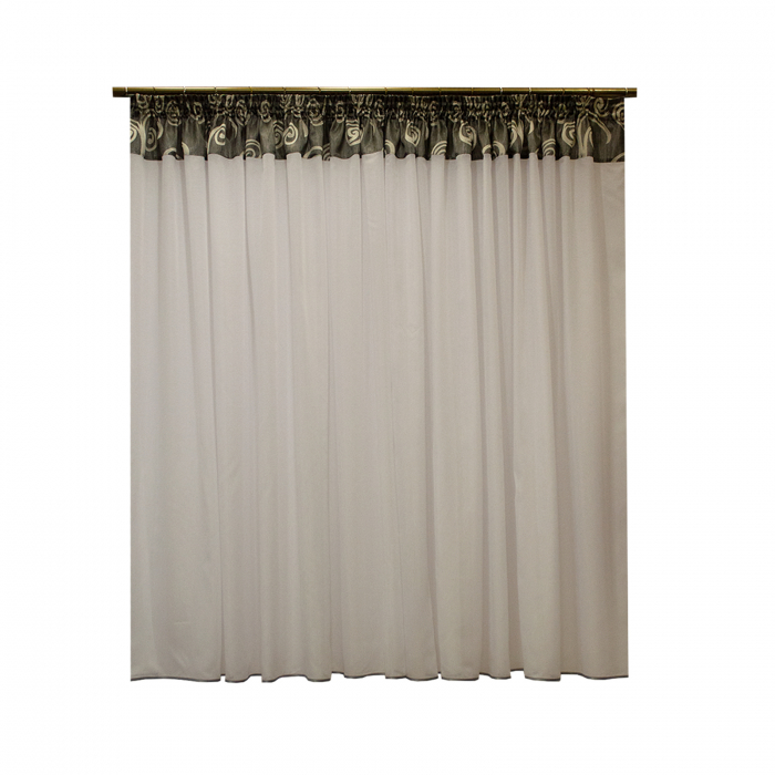 Perdea Velaria in alb, 400x170 cm [1]