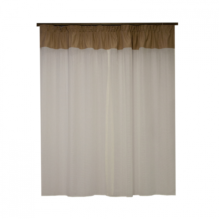 Perdea Velaria in ivoire, 190cm x 158cm [2]