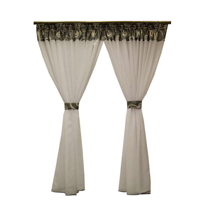 Perdea Velaria in alb, 400x170 cm [2]