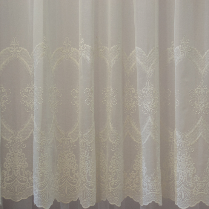 Perdea Velaria broderie ivoire, 260x235 cm [2]