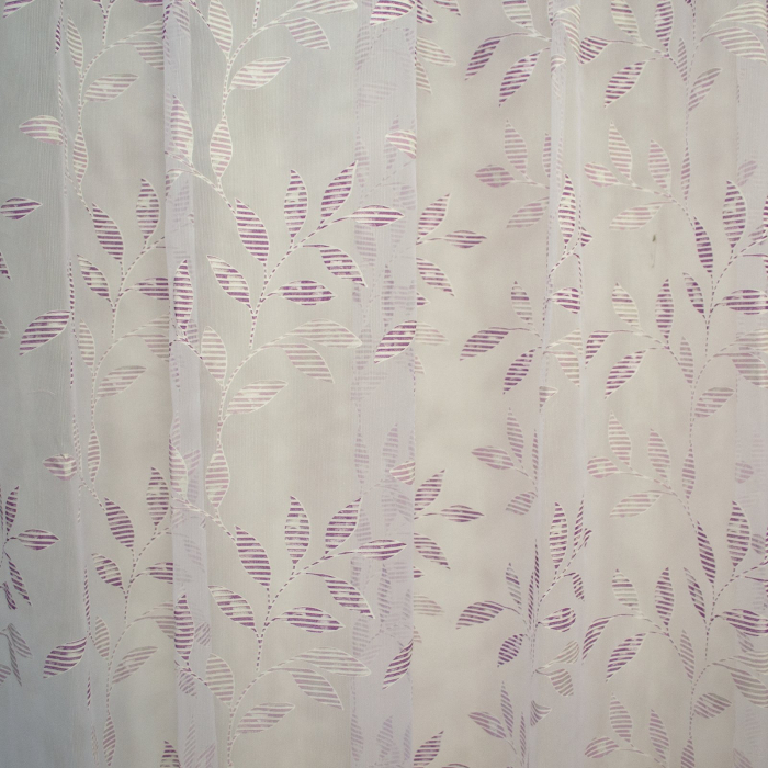 Perdea Velaria organza frunze mov, 300x245 cm [3]