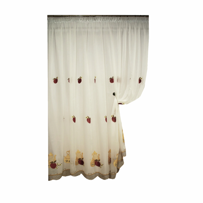 Perdea Velaria in cos cu mere [2]