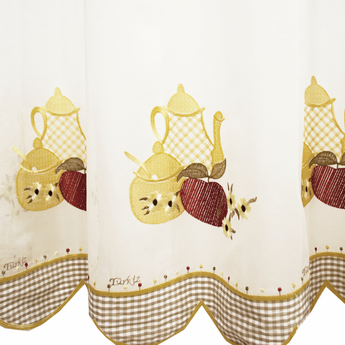 Perdea Velaria in cos cu mere [4]