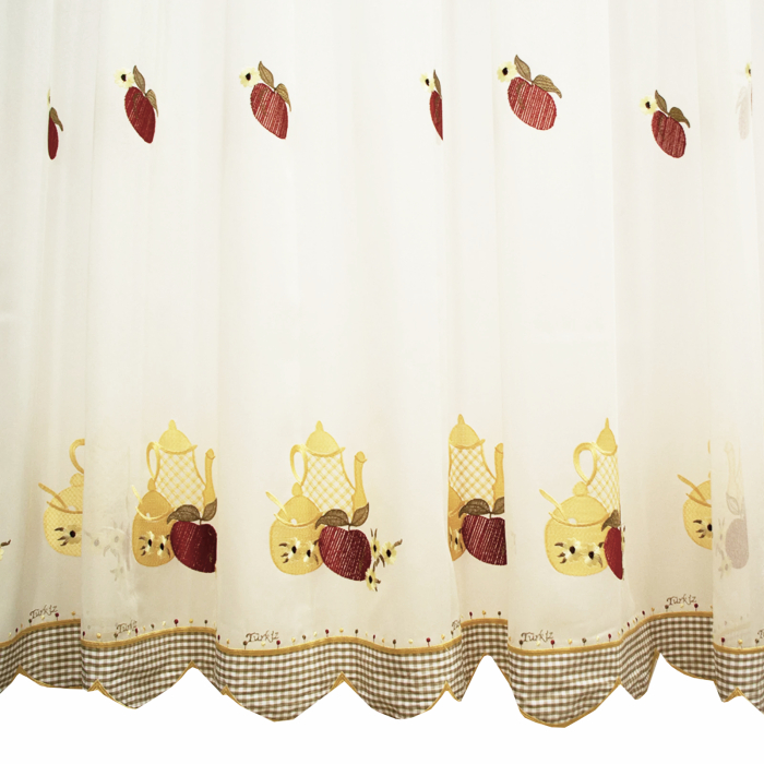 Perdea Velaria in cos cu mere [3]