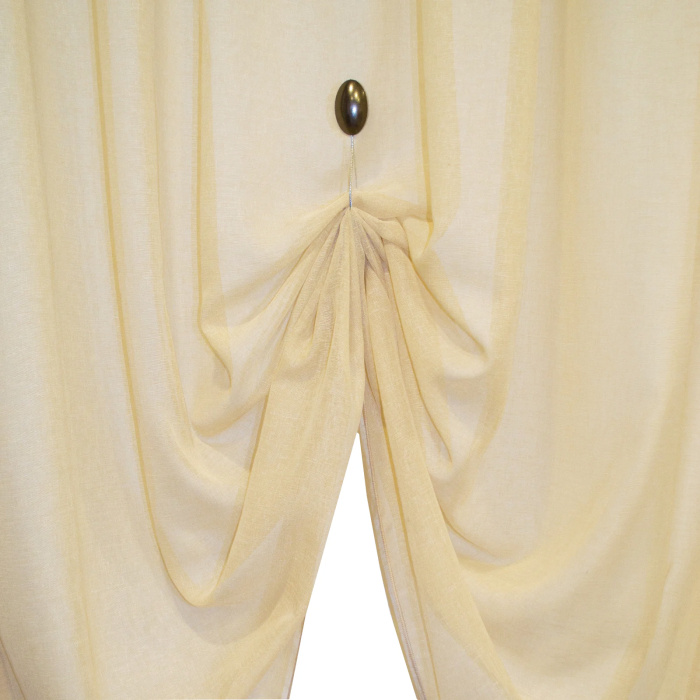 Perdea Velaria in crem 190x175 cm [3]