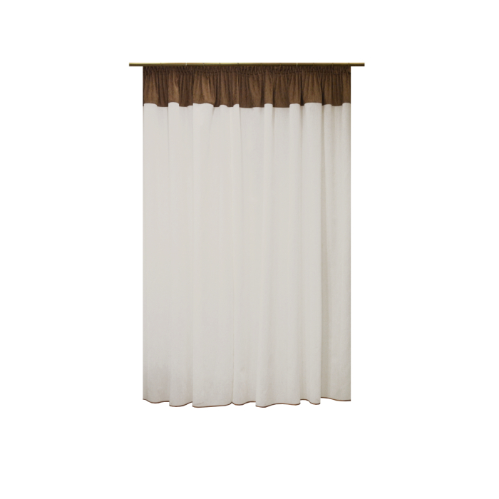 Perdea Velaria in ivoire, 300x200 cm [2]