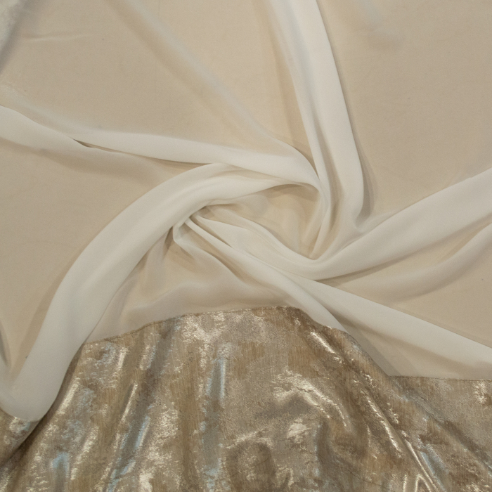 Perdea Velaria voal premium ivoire, 255x140 cm [2]