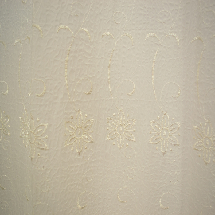 Perdea Velaria voal creponat unt, 115x245 cm [3]