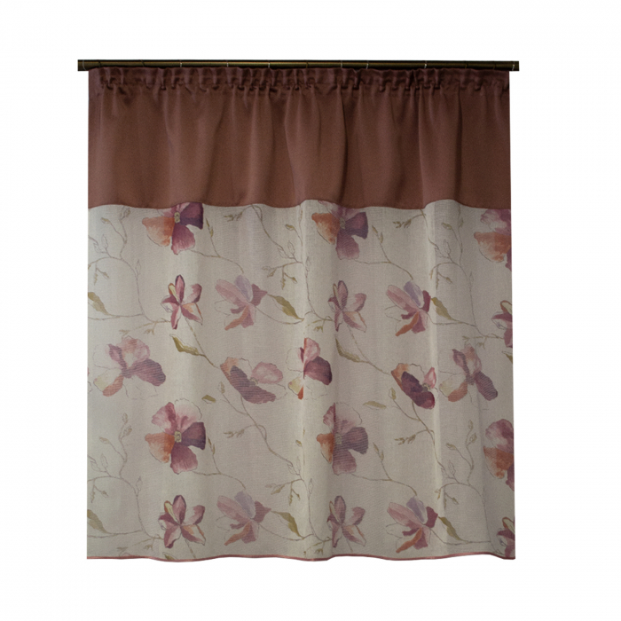 Perdea Velaria in cu flori,150x130 cm [1]