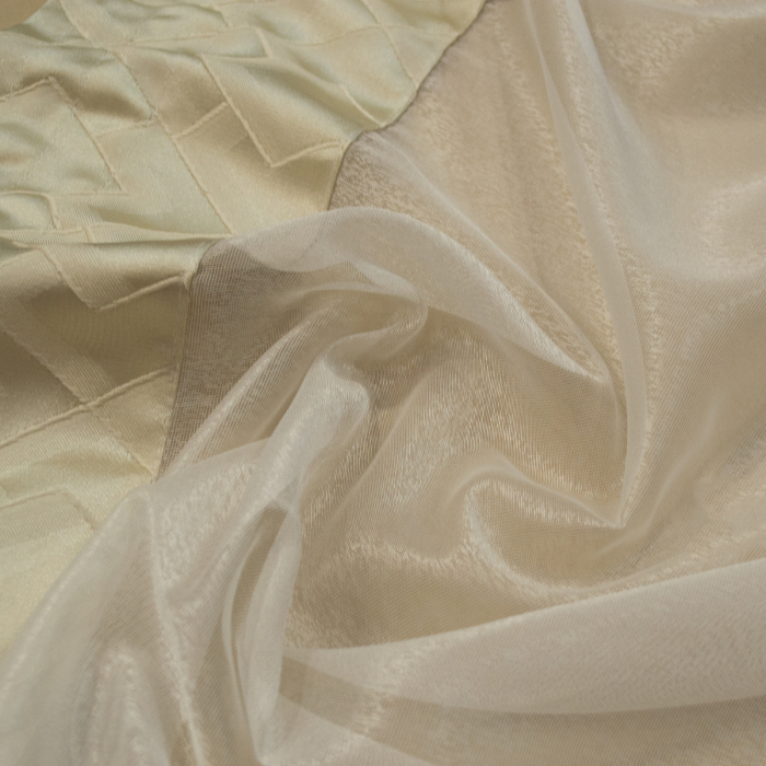Perdea Velaria pirility ivoire, 140x165 cm [2]