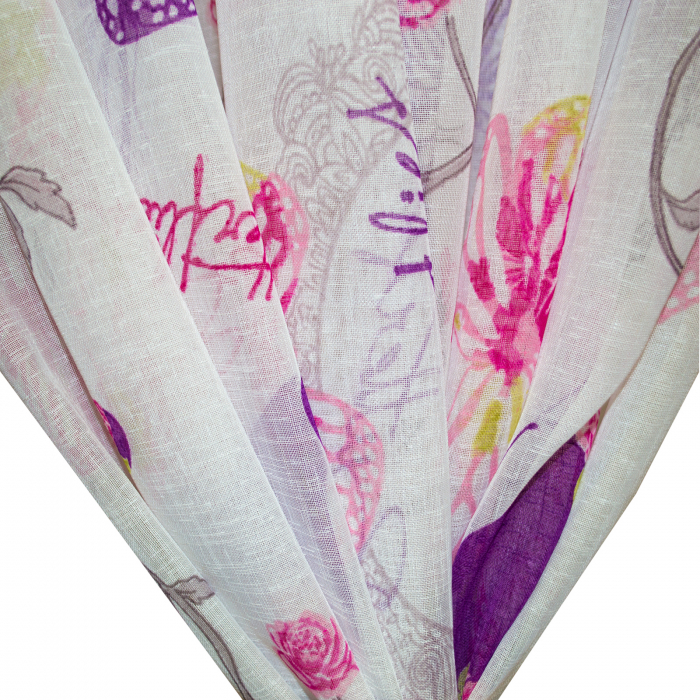 Perdea Velaria in cu fluturi multicolori, diverse dimensiuni [4]