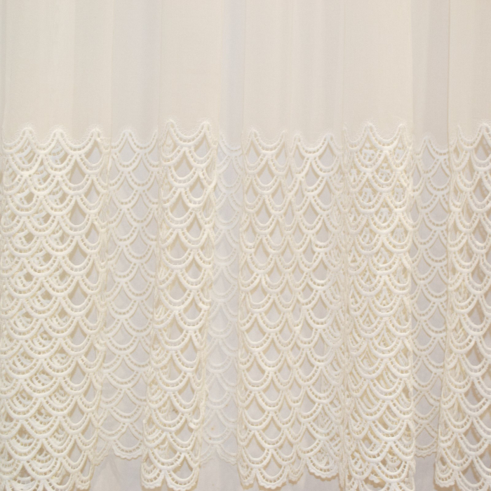 Perdea Velaria macrame alb, 580x225 cm [4]