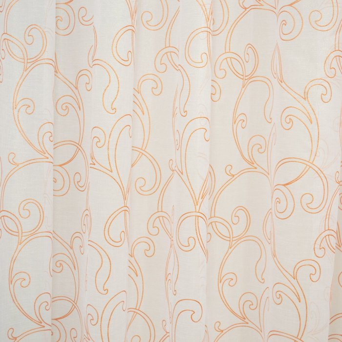 Perdea Velaria in geometric portocaliu, 300x245 cm [3]